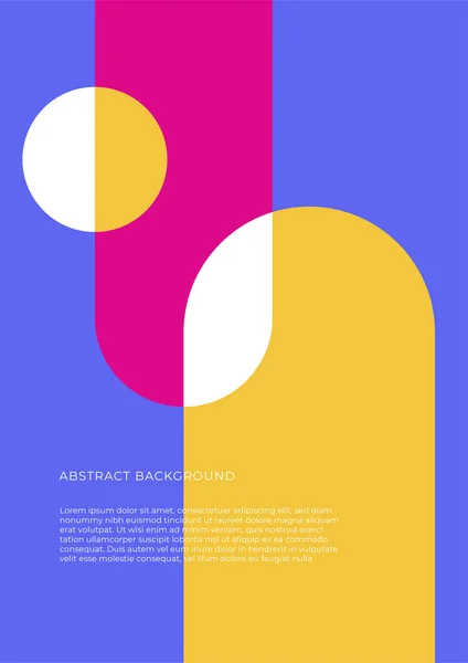Geometriskt Abstrakt Bakgrund Täcker Uppsättning Färgglada Etniska Mönster Former Sammansättning — Stock vektor