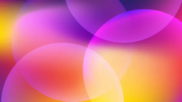 Abstrait Violet Orange Formes Géométriques Fond Illustration Vectorielle Graphisme Abstrait — Image vectorielle