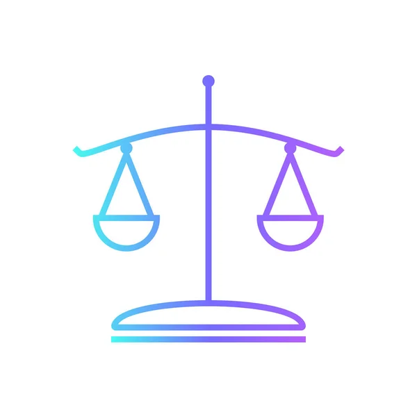 Law Üzleti Ikon Kék Duoton Stílusban Ügyvéd Bíróság Bíró Igazságszolgáltatás — Stock Vector