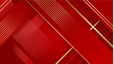 Soyut kırmızı ve altın şekiller arkaplan