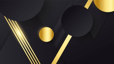 lüks siyah ve altın arkaplan