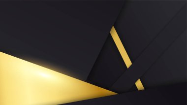 lüks siyah ve altın arkaplan