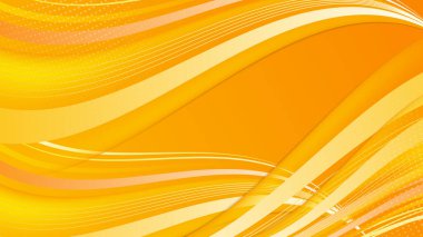 Geometrik turuncu sarı şekiller soyut modern teknoloji arka plan tasarımı. Vektör soyut grafik sunumu sunum banner desenli duvar kağıdı arkaplan şablonu.