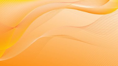 Vektör turuncu eğimli minimalist arkaplan