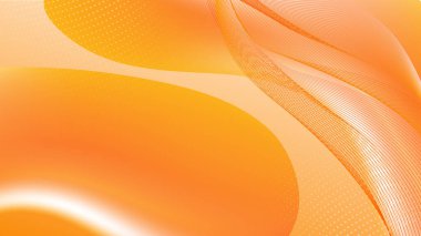 Vektör turuncu eğimli minimalist arkaplan