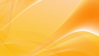 Vektör turuncu soyut geometrik şekiller arkaplan