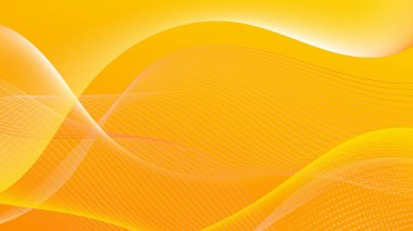 Modern turuncu geometrik şekiller 3 boyutlu soyut teknoloji arka planı. Vektör soyut grafik tasarım sancak deseni sunum arkaplan şablonu.