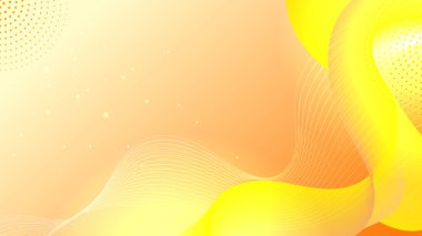 Çizgili modern turuncu sarı soyut sunum arkaplanı