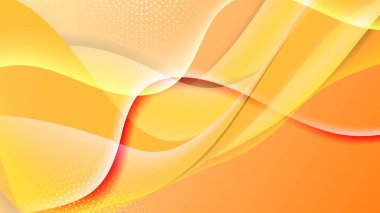 Vektör turuncu eğimli soyut arkaplan