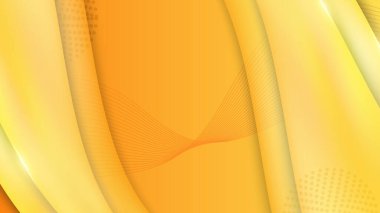 Vektör turuncu eğimli minimalist arkaplan