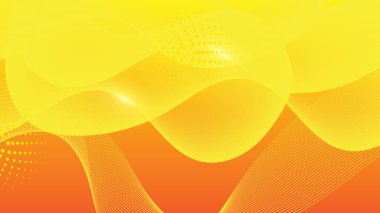 Vektör turuncu eğimli minimalist arkaplan