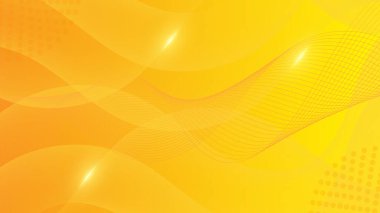Vektör turuncu düz eğimli soyut arkaplan