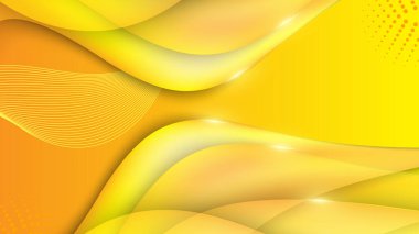 Vektör turuncu eğimli minimalist arkaplan