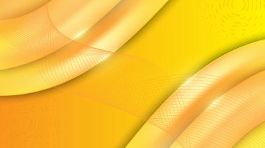 Vektör turuncu düz eğimli soyut arkaplan