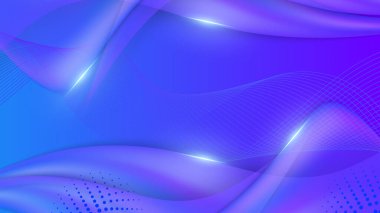 Vektör mavi mor gradyan soyut arkaplan