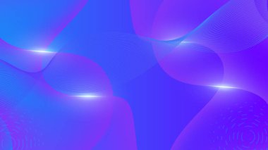 Vektör mavi mor gradyan minimalist arkaplan