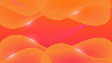 Soyut kırmızı geometrik dalga arkaplanı