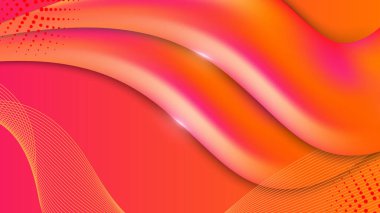 Vektör kırmızı eğimli soyut arkaplan