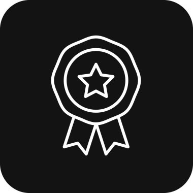 Başarı Takım Çalışması ve Yönetim simgesi ile siyah doldurulmuş çizgi tarzı. Başarı, kazanan, ödül, gol, en iyi, madalya, ödül. Vektör illüstrasyonu