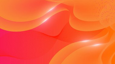 Vektör kırmızı gradyan minimalist arkaplan