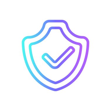 Mavi duoton tarzında takım çalışması ve yönetim ikonuna güven. Arkadaşlık, ortaklık, işbirliği, tokalaşma, anlaşma, topluluk, ilişki. Vektör illüstrasyonu