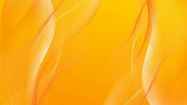 Vektor Orange Gelb Farbverlauf Abstrakter Hintergrund — Stockvektor
