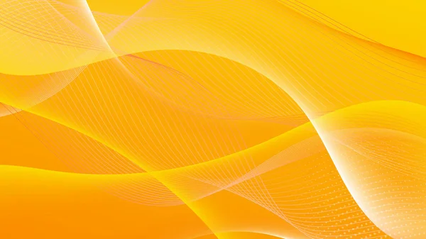 Абстрактный Оранжево Желтый Геометрический Фон Векторной Технологии Дизайнерской Брошюры Веб — стоковый вектор