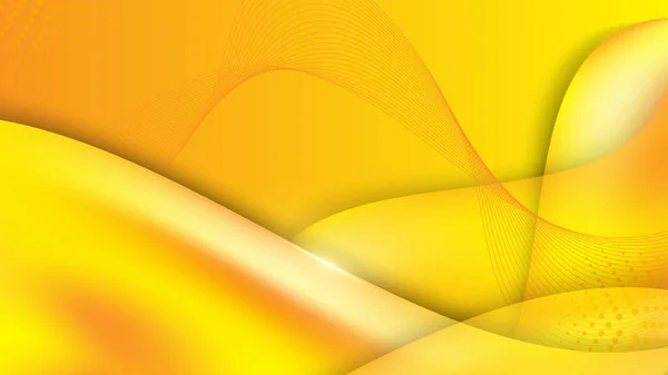 Vector Naranja Amarillo Gradiente Plano Fondo Abstracto — Vector de stock