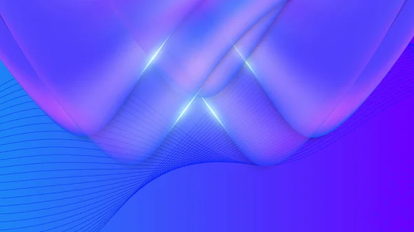 Vector Azul Roxo Gradiente Abstrato Fundo —  Vetores de Stock