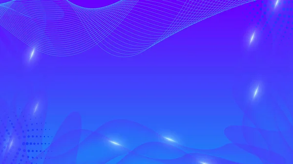 Geométrico Azul Púrpura Formas Abstracto Moderno Diseño Fondo Tecnología Vector — Vector de stock