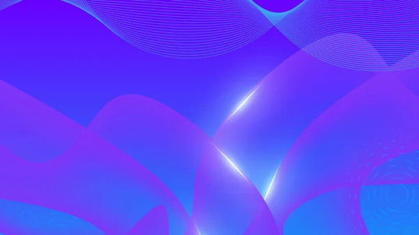 Vector Azul Púrpura Gradiente Fondo Abstracto — Vector de stock