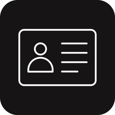 İşadamları simgesine siyah çizgi şeklinde devam edin. kağıt, özgeçmiş, profil, belge, röportaj, form, veri. Vektör illüstrasyonu