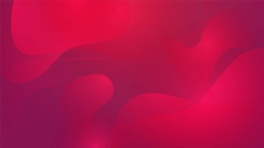 Magenta Shape Geometri 'nin soyut arkaplanı. Asgari Vektör illüstrasyonu.