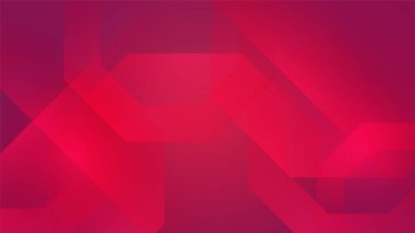 Magenta Shape Geometri 'nin soyut arkaplanı. Asgari Vektör illüstrasyonu.