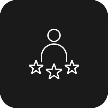 Siyah çizgili Testimoni Pazarlama ikonu. Geri bildirim, ifade, görüş, iletişim, baloncuk, konuşma, inceleme. Vektör illüstrasyonu