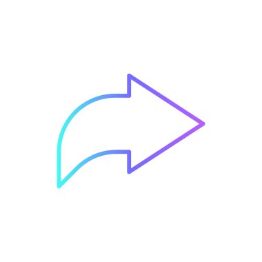 Mavi duoton stili pazarlama ikonu. Sosyal, medya, ağ, bağlantı, gönderme, veri, cep telefonu. Vektör illüstrasyonu