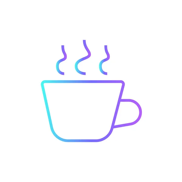 Cofebreak Business People Icon Blue Duotone Style Чашка Молоть Пить — стоковый вектор
