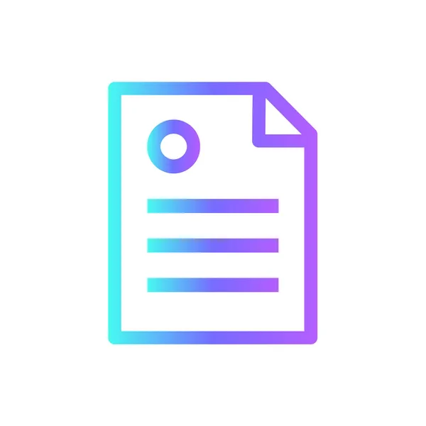 Reprendre Les Gens Affaires Icône Avec Style Bleu Duotone Papier — Image vectorielle