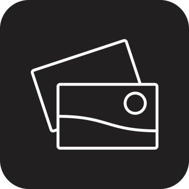 Siyah doldurulmuş çizgi biçimli resimler geri bildirim simgesi. resim, element, kamera, fotoğraf, medya, dijital, galeri. Vektör illüstrasyonu