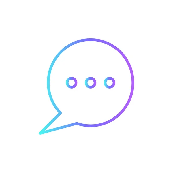 Megjegyzés Marketing Ikon Kék Duoton Stílusban Web Üzenet Közösségi Chat — Stock Vector
