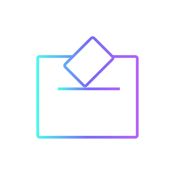 Suggestion Icône Rétroaction Avec Style Bleu Duotone Solution Concept Créativité — Image vectorielle