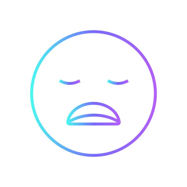 Sleep Feedback Εικονίδιο Μπλε Duotone Στυλ Νύχτα Όνειρο Κρεβάτι Ύπνος — Διανυσματικό Αρχείο