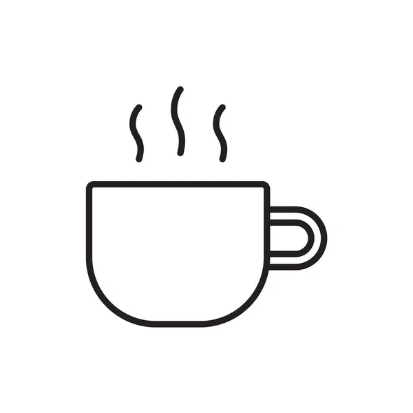 Иконка Коффе Break Business People Черными Очертаниями Выпить Эспрессо Кофе — стоковый вектор