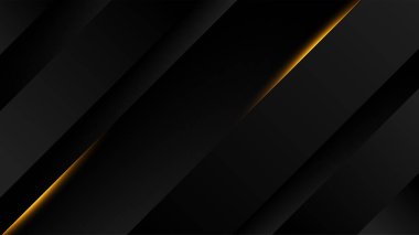 Soyut siyah ve altın rengi lüks arka plan