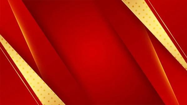 Fond Abstrait Rouge Luxe Illustration Vectorielle Conception Graphique Abstraite Bannière — Image vectorielle