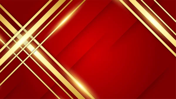 Абстрактный Красный Золотой Мягкий Фон — стоковый вектор