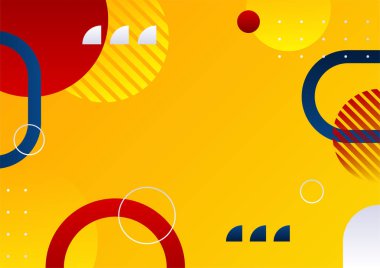 Soyut renkli geometrik şekiller arka plan