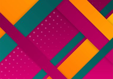 Soyut renkli geometrik şekiller arka plan