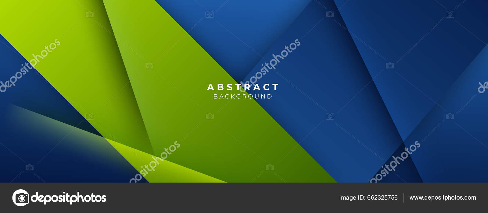 Abstract Blue Green Background Modern Trendy Fresh Color Presentation