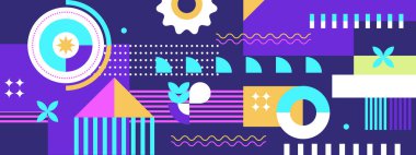 Geometrik eski model arkaplan tasarımı